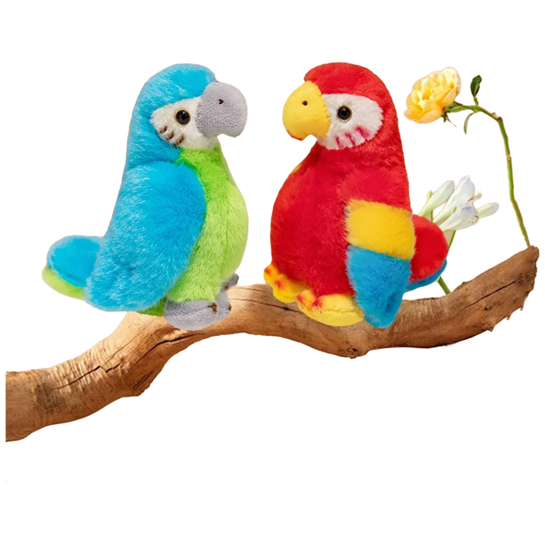Custom Soft Plush Parrot Stuffed Animal Toy - OEM/ODM Bird Plushie Gift for Kids