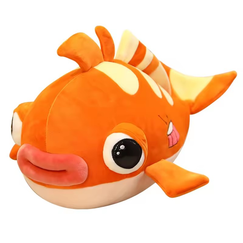 Custom Plush Devilfish Toy - Soft Stuffed Fish Toy for Babies & Kids | OEM Available