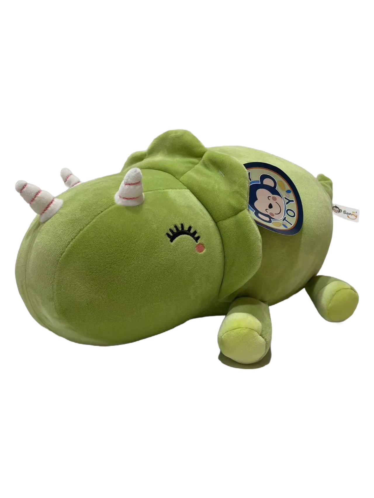 50cm Large Green Dinosaur Plush Toy with Microfiber Spandex for Kids - Soft Stuffed Animal Gift