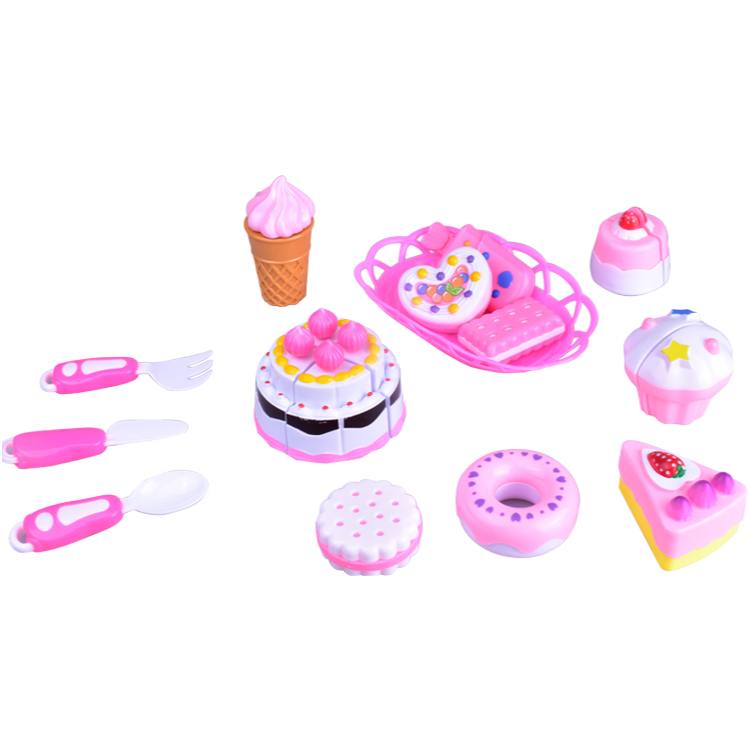Wholesale Customizable BBQ Toy Set - OEM/ODM Food Cutting Pretend Play Kitchen Toys for Toddlers
