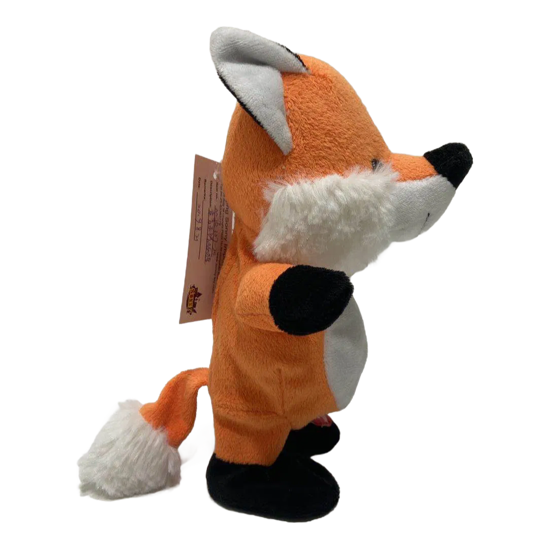 2023 Interactive Talking Walking Fox Plush Toy - High Quality Electronic Animal Stuffed Toy for Kids