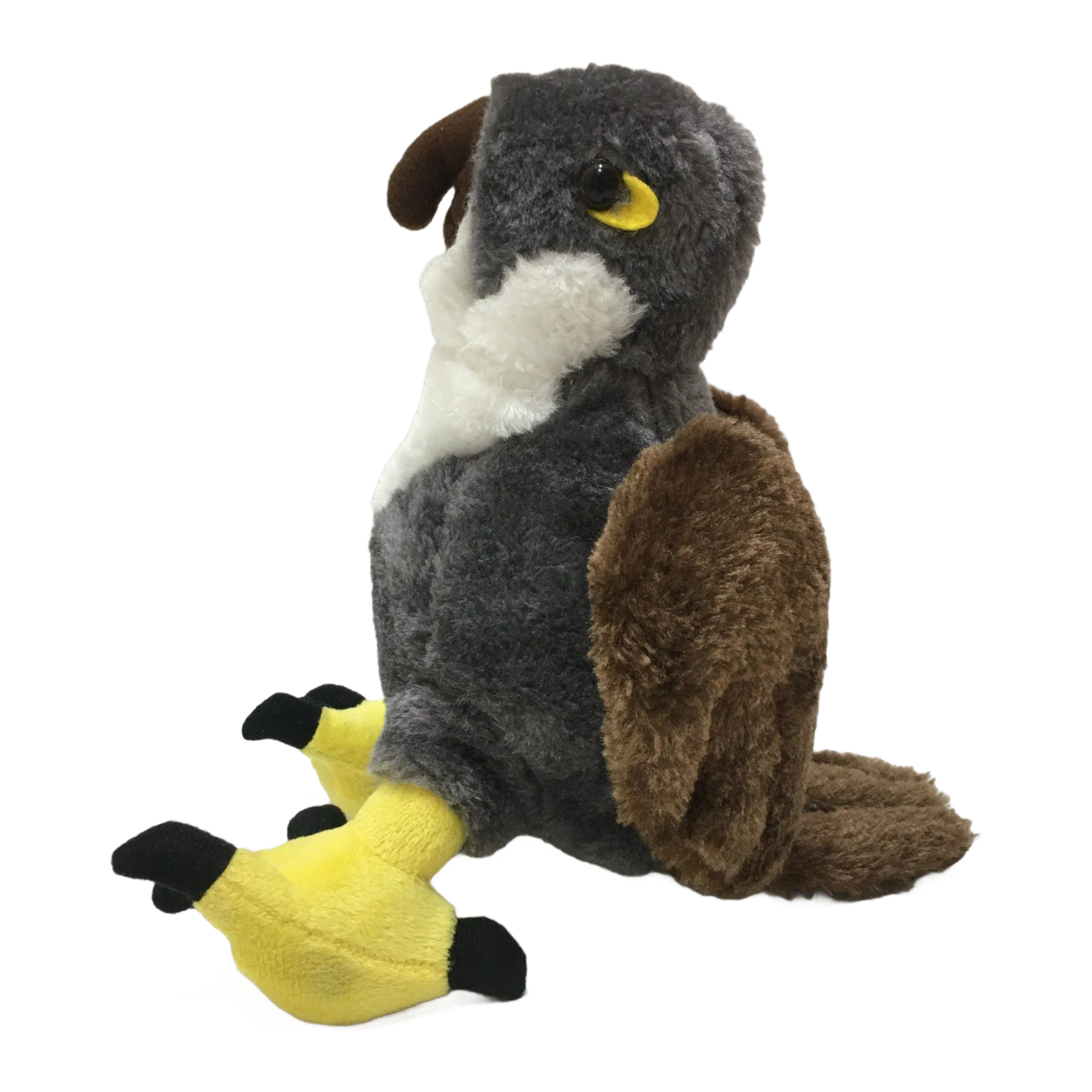 23cm Realistic Eagle Plush Toy - Soft Stuffed Animal for Kids, Educational Gift & Home Decor