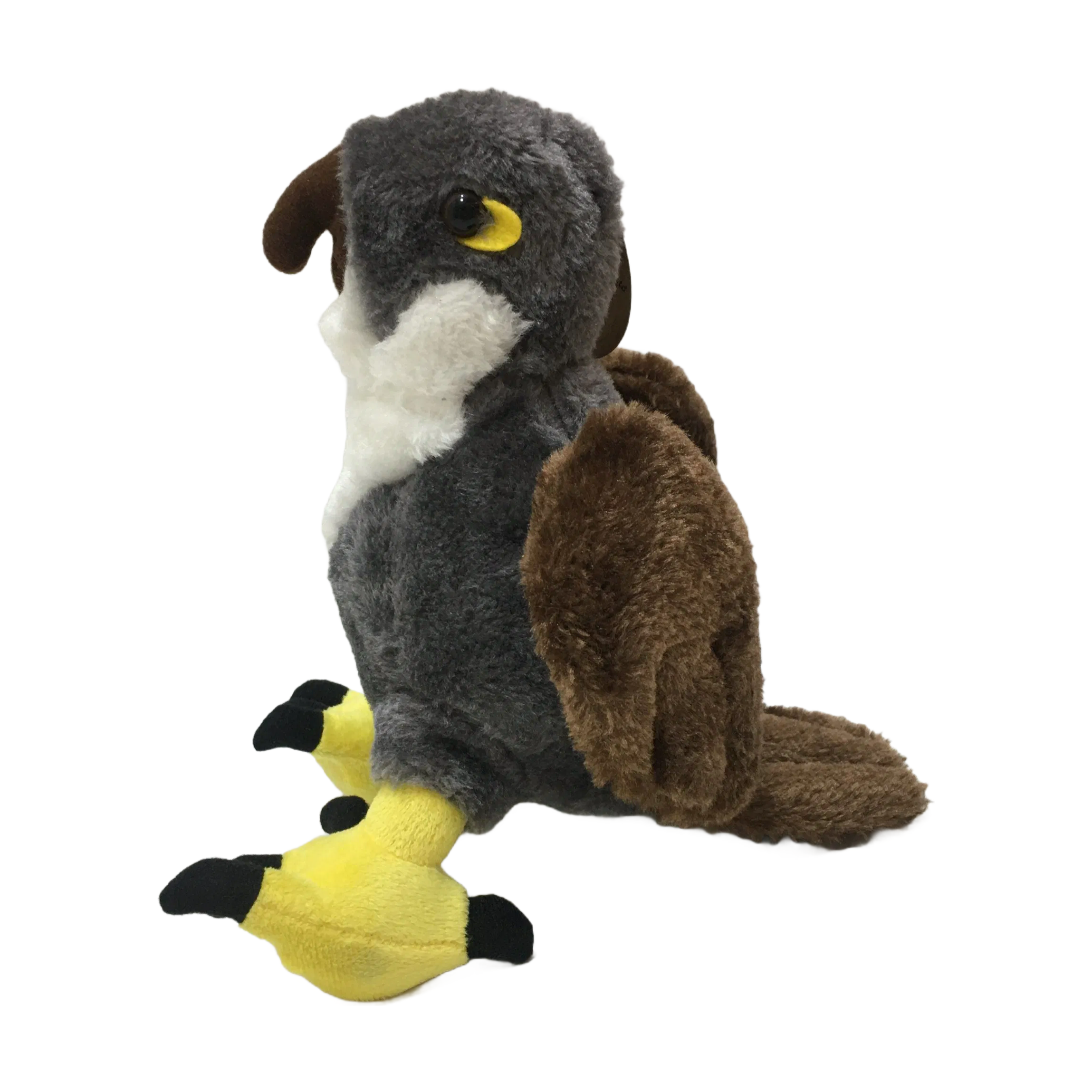 23cm Realistic Eagle Plush Toy - Soft Stuffed Animal for Kids, Educational Gift & Home Decor