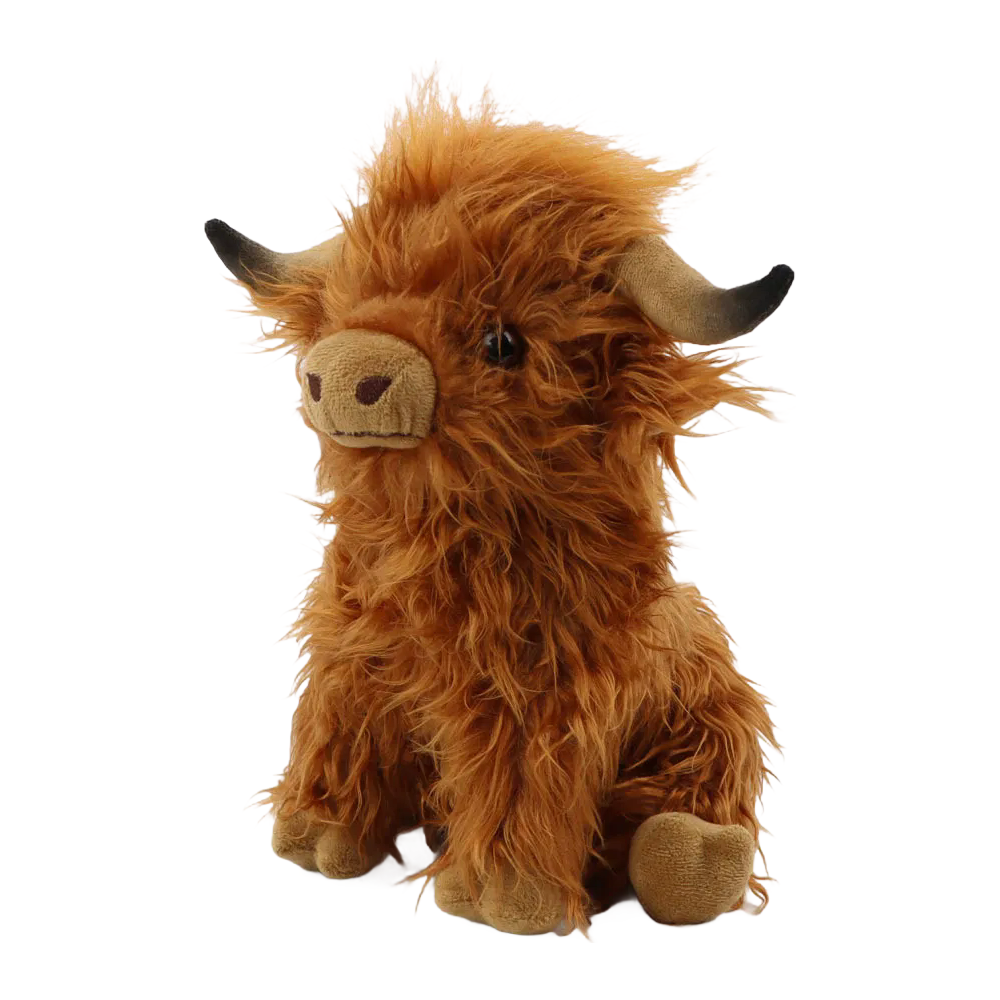 Wholesale Kawaii Highland Cow Plush Toy - Soft Stuffed Animal for Kids