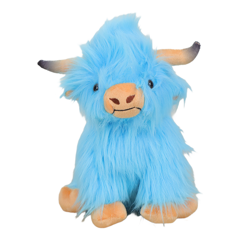 Wholesale Kawaii Highland Cow Plush Toy - Soft Stuffed Animal for Kids