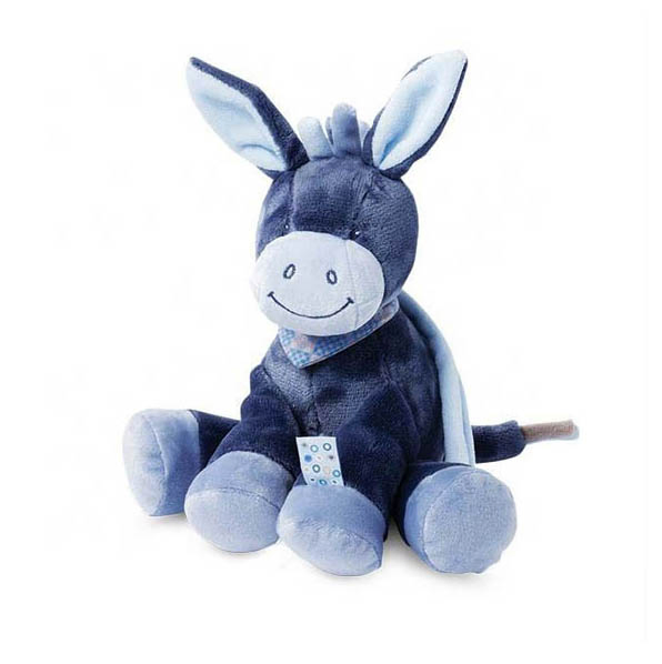 Premium Kawaii Plush Donkey Stuffed Animal Toy for Babies and Kids - Soft Huggable Nursery Gift