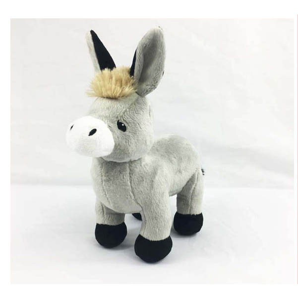 Premium Kawaii Plush Donkey Stuffed Animal Toy for Babies and Kids - Soft Huggable Nursery Gift