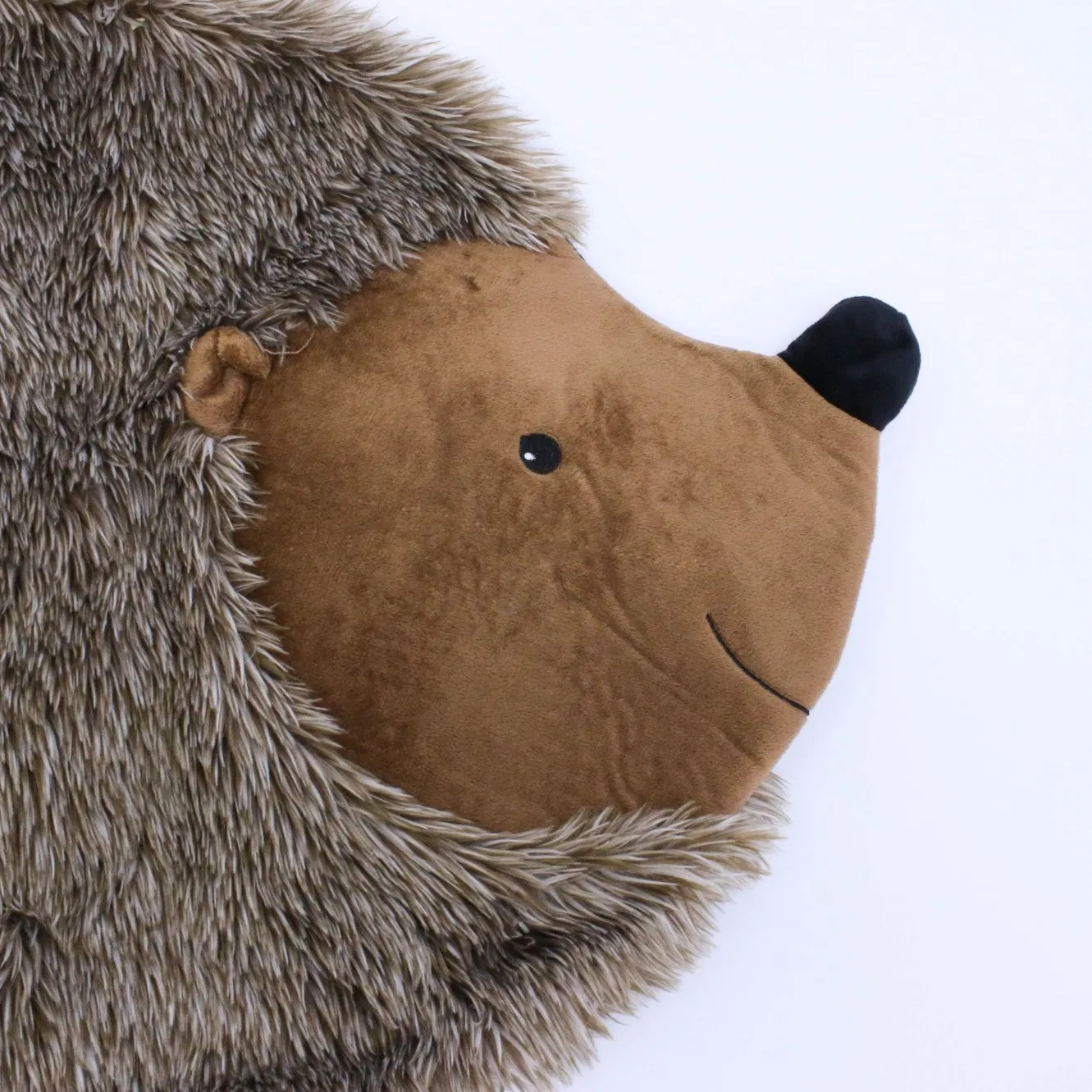 Wholesale Custom Hedgehog Plush Toy - Soft Comfort Animal Floor Mat for Kids and Pets