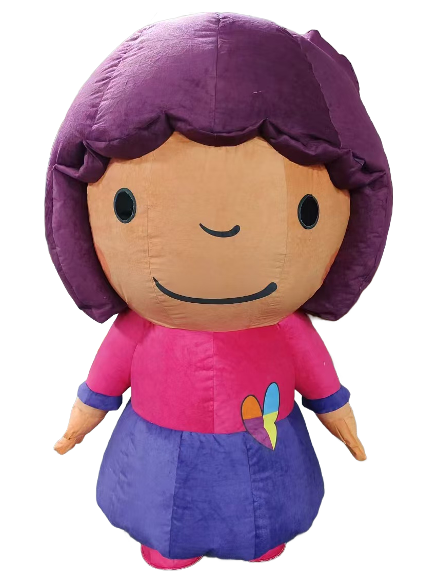Custom Inflatable Mascot Dolls - Funny Movie & Cartoon Character Costumes for Promotional Events
