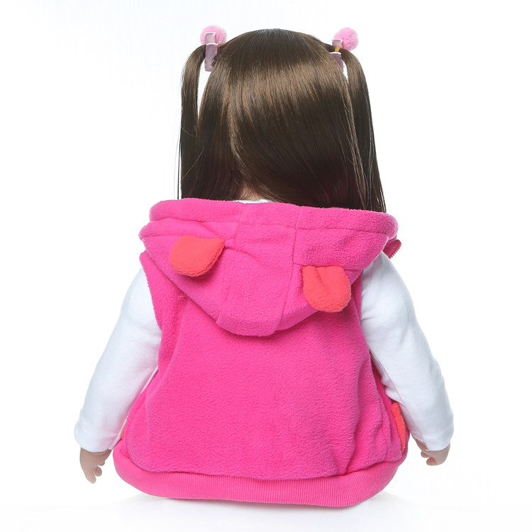 Lifelike Newborn Baby Dolls for Toddlers - 60cm Realistic Reborn Doll Christmas Gift
