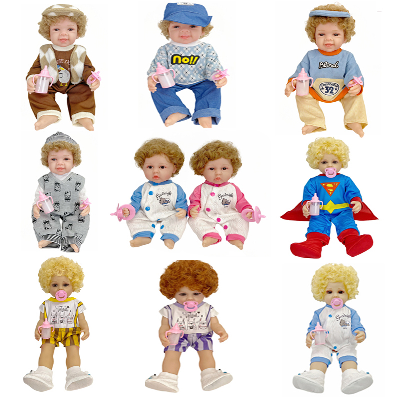 Wholesale Reborn Baby Dolls - 12/15/16/20 Inch Silicone Baby Dolls for Kids Play House Toys