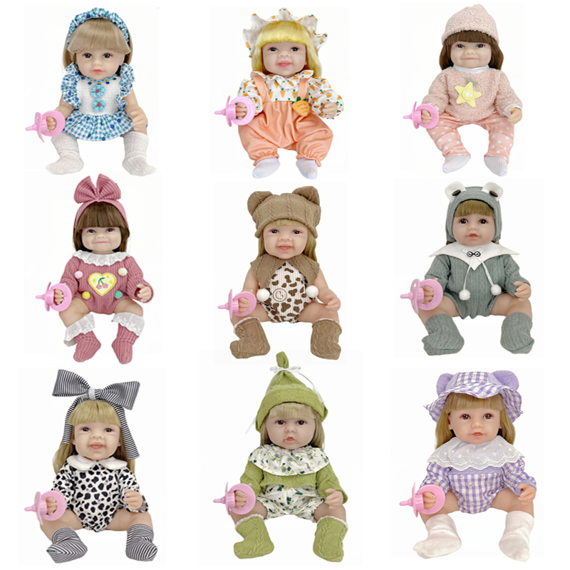 Wholesale Reborn Baby Dolls - 12/15/16/20 Inch Silicone Baby Dolls for Kids Play House Toys