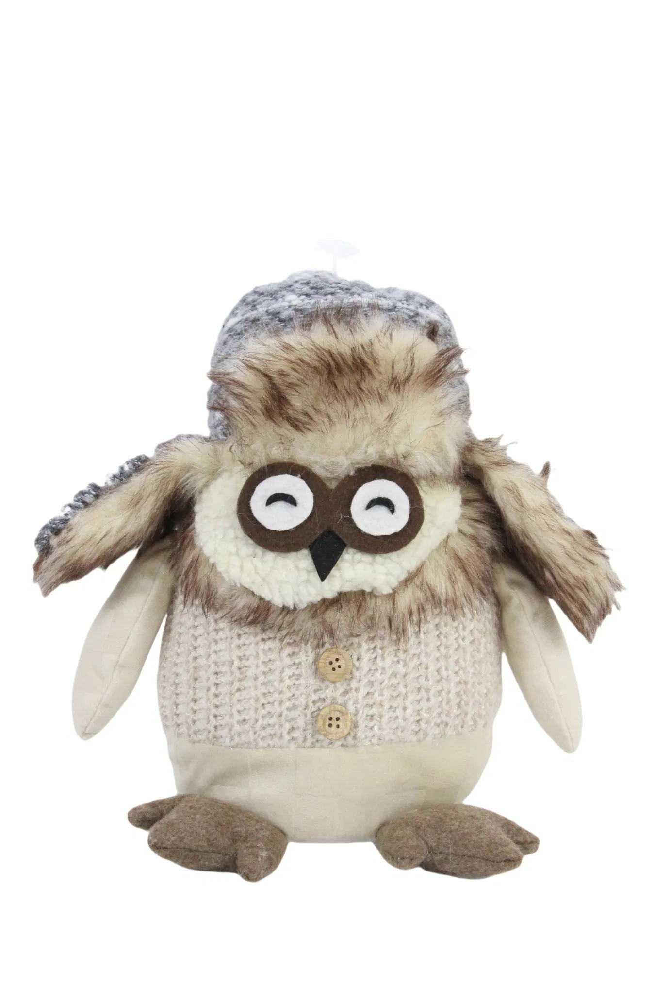 Customized Musical Plush Christmas Doll Decorations - Soft Textile Xmas Ornaments