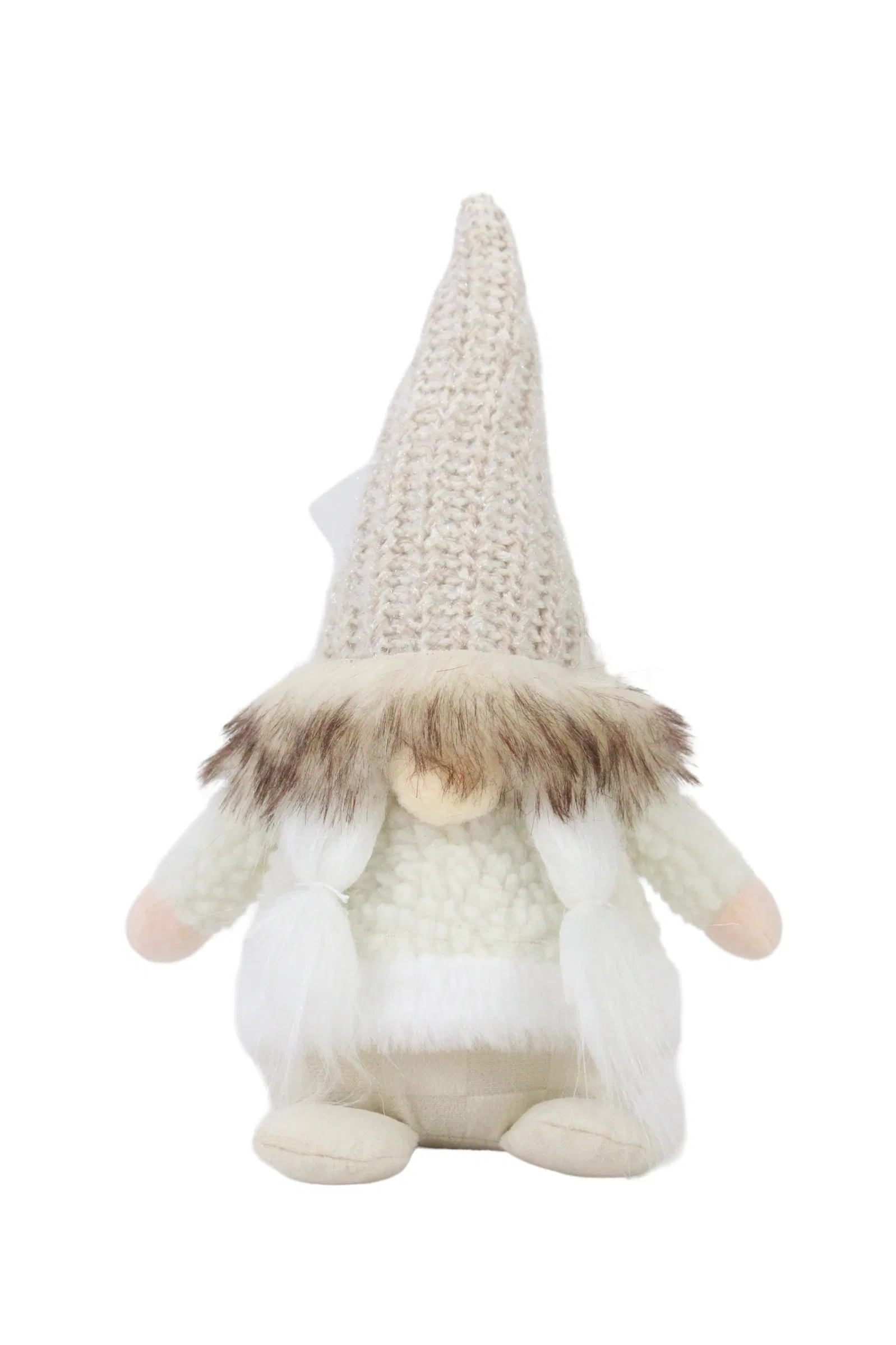 Customized Musical Plush Christmas Doll Decorations - Soft Textile Xmas Ornaments