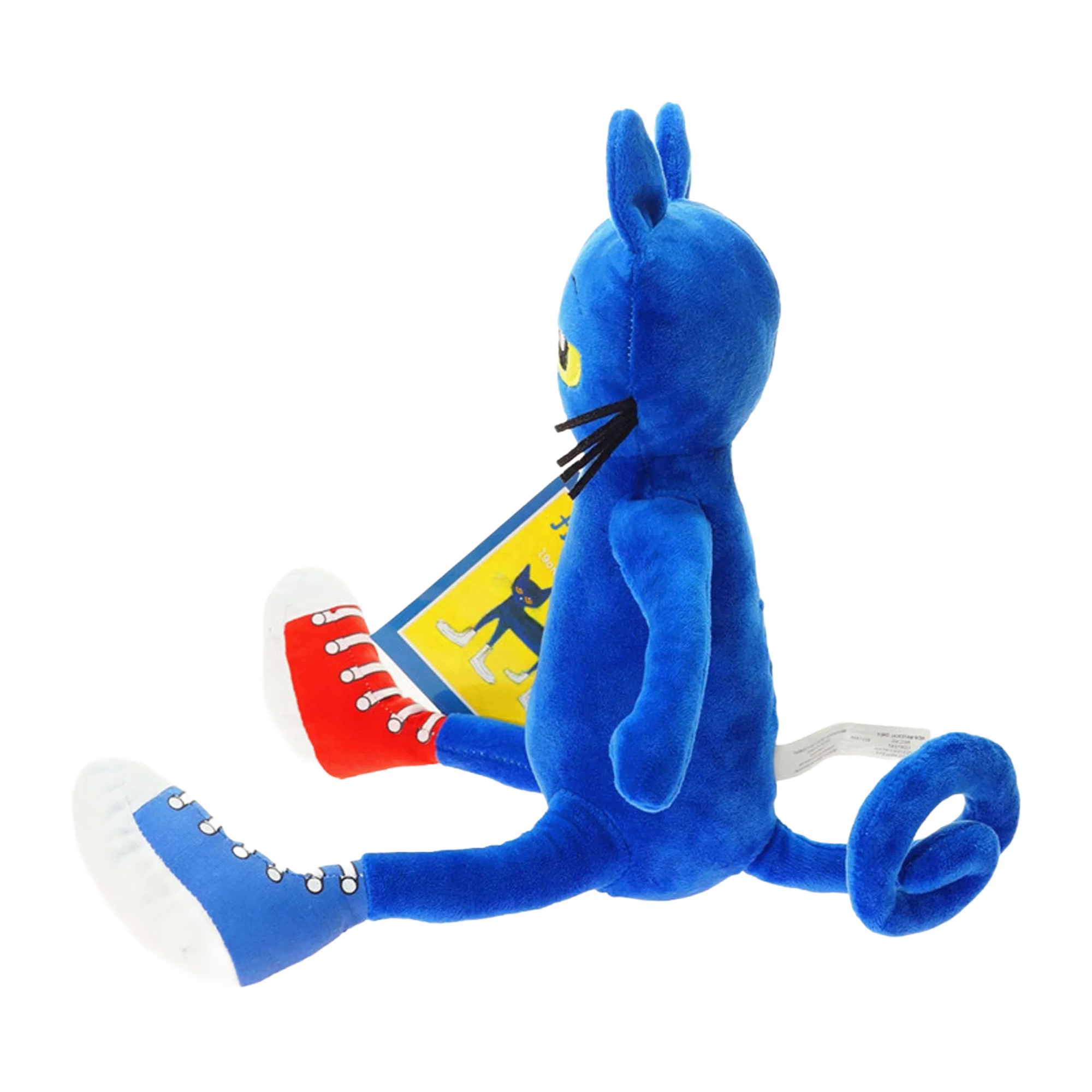 14.5-Inch Blue Pete The Cat Plush Doll - Soft Stuffed Animal Toy for Kids