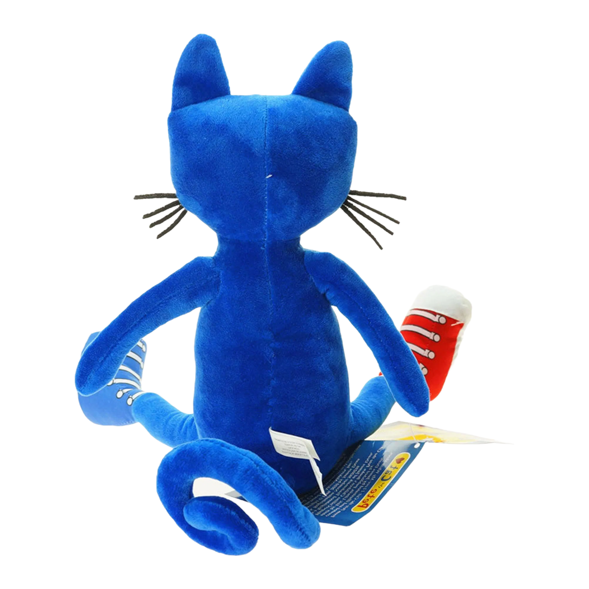 14.5-Inch Blue Pete The Cat Plush Doll - Soft Stuffed Animal Toy for Kids