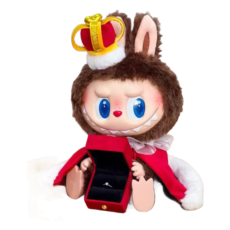 Labubu King The Monsters Let's Checkmate Series Vinyl Plush Doll - Customizable Collectible Toy for Kids