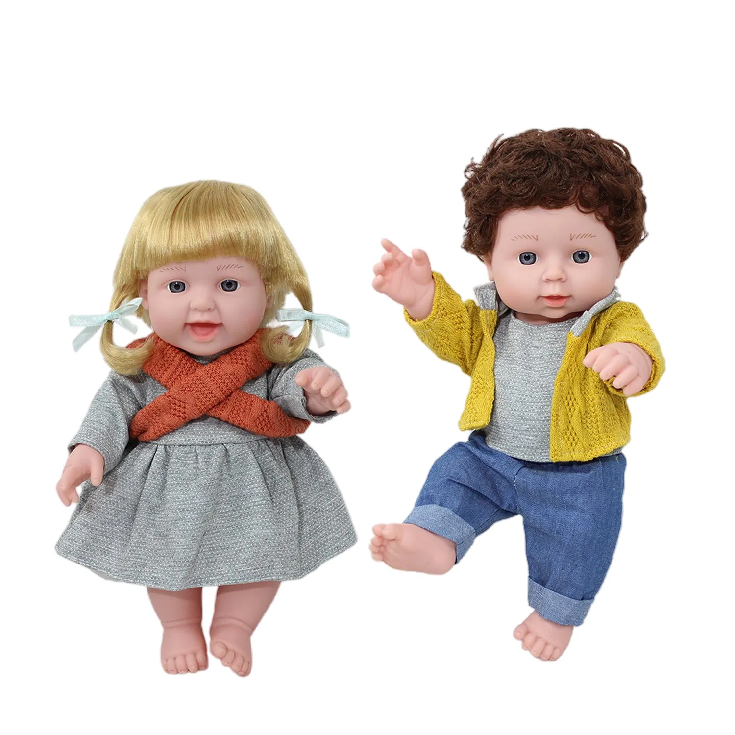 Custom 12 Inch Vinyl Reborn Baby Doll for Kids - Washable Realistic Doll Toy