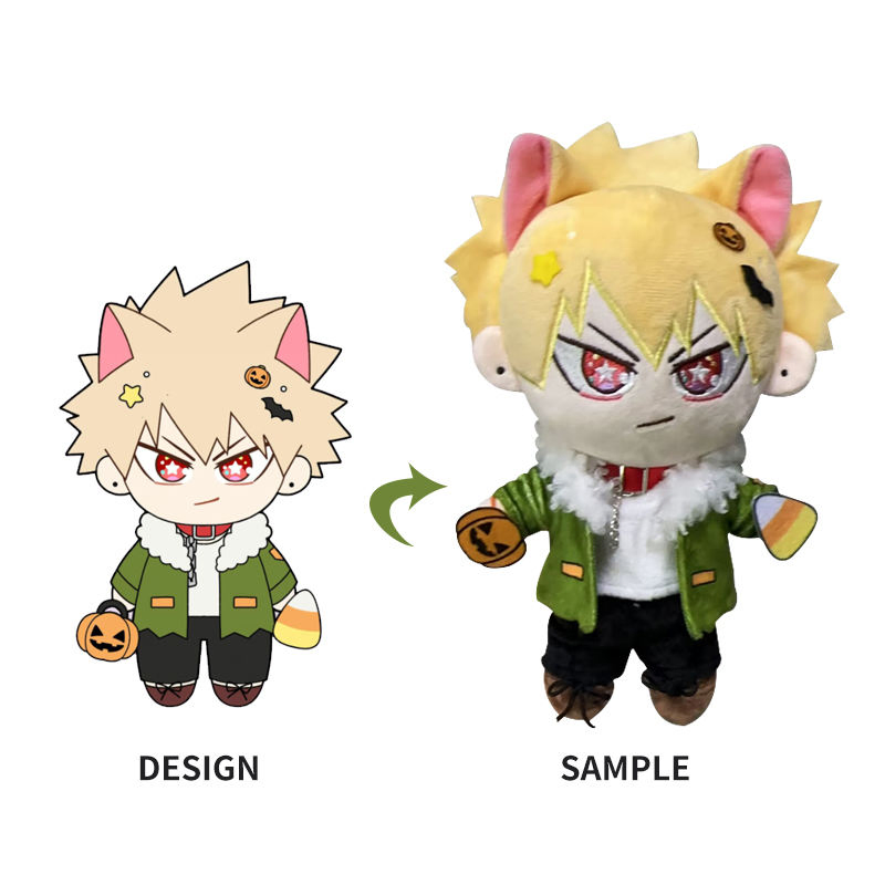 Premium Quality 10cm Plush Dolls Factory - Custom Stuffed Animals with PP Cotton Filling