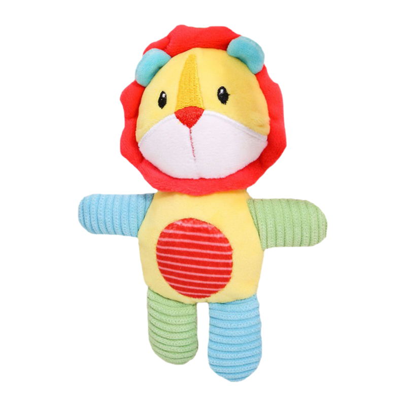 Customized Lion Elephant Plush Doll Bed Hanging Baby Soother for Sensory Play and Early Education
