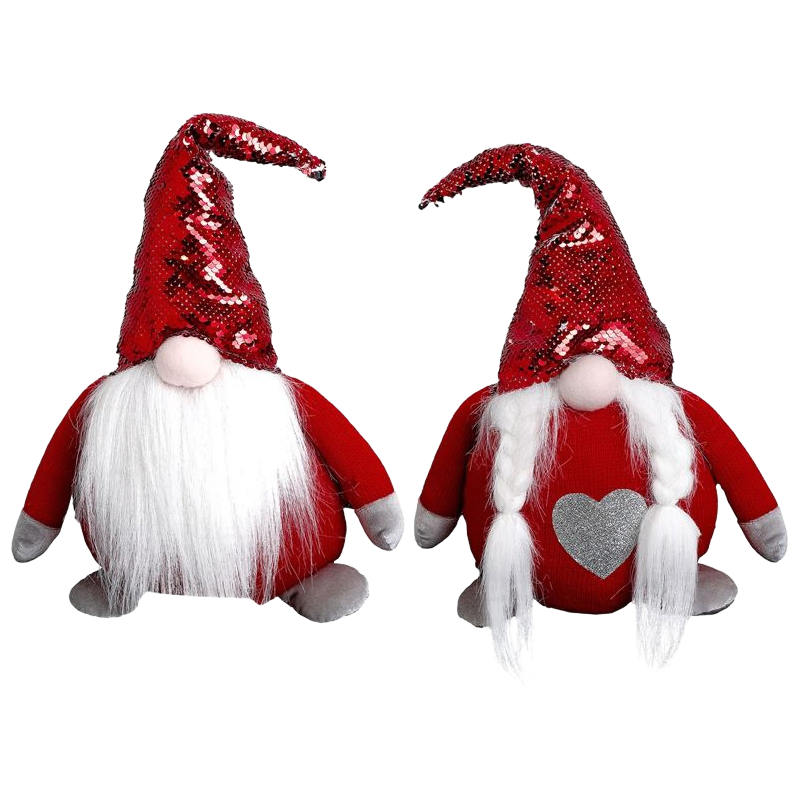 Supply 2023 Christmas Children Plush Toys Gnome Stuffed Faceless Snowman Dolls Wholesale Custom Factory Christmas Decorations with BSCI