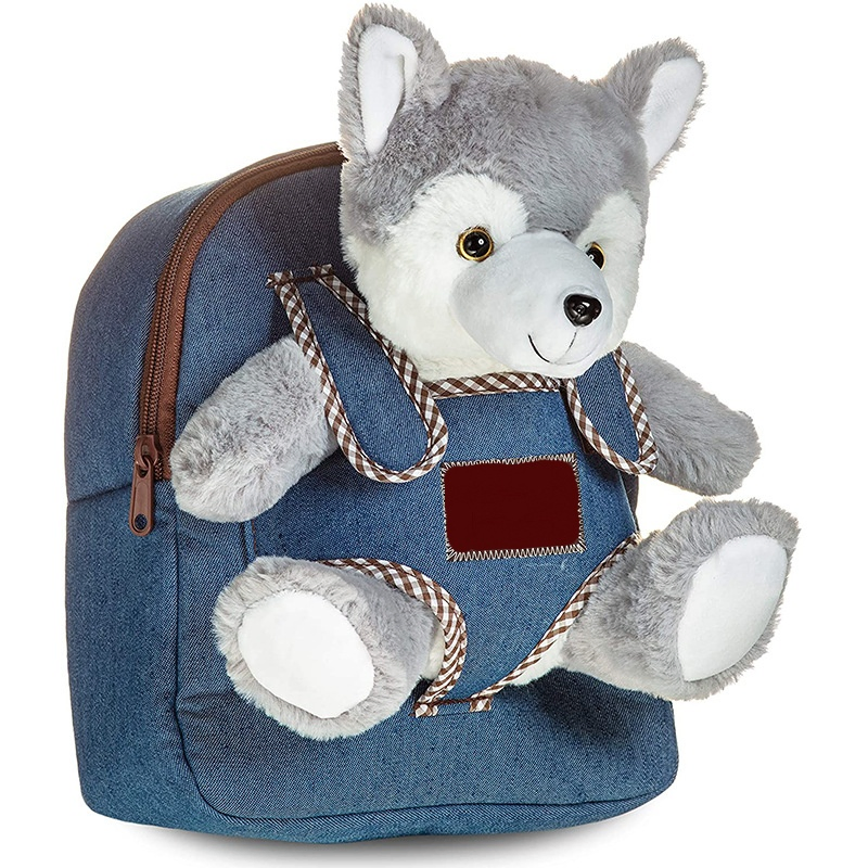 Wholesale Plush Backpacks Factory - Customized Cartoon Stuffed Bags for Teens and Children