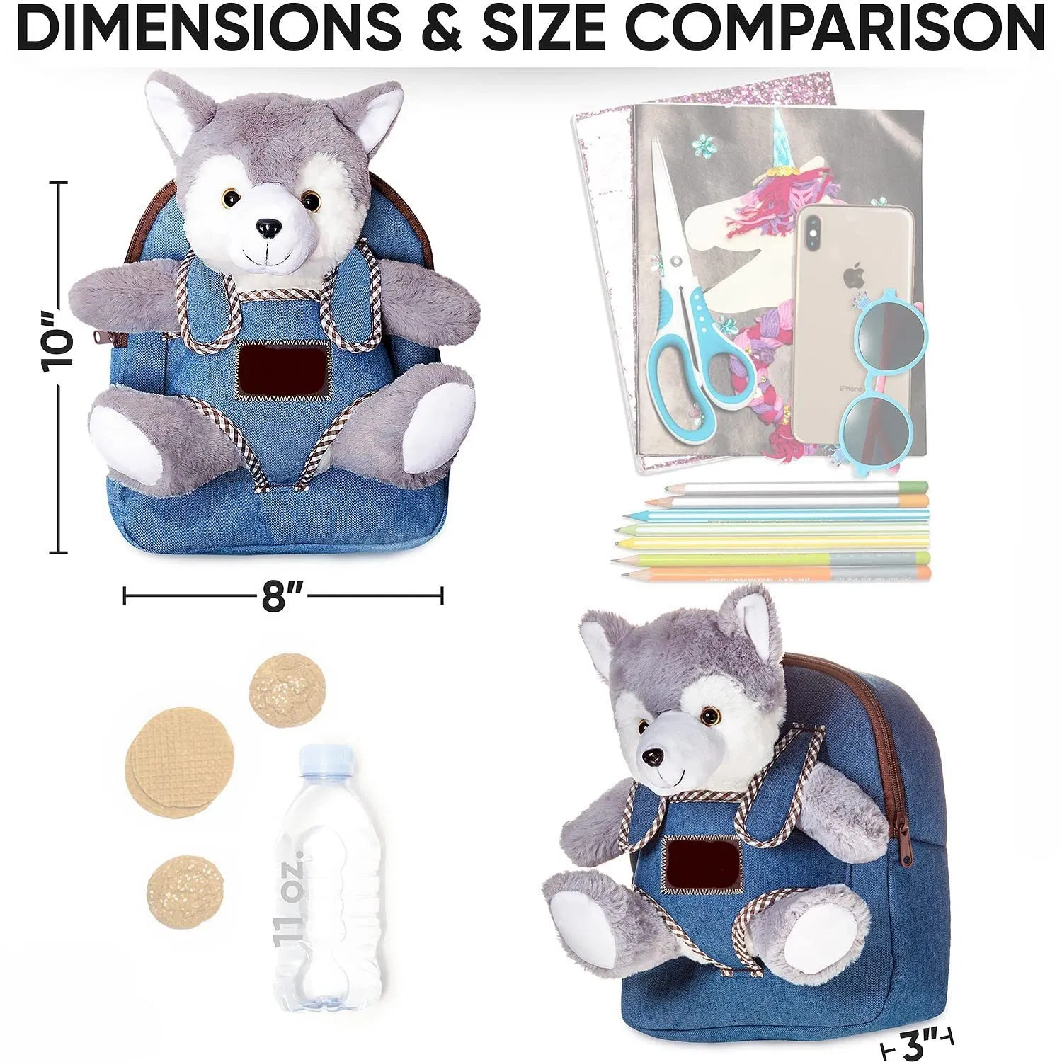 Wholesale Plush Backpacks Factory - Customized Cartoon Stuffed Bags for Teens and Children