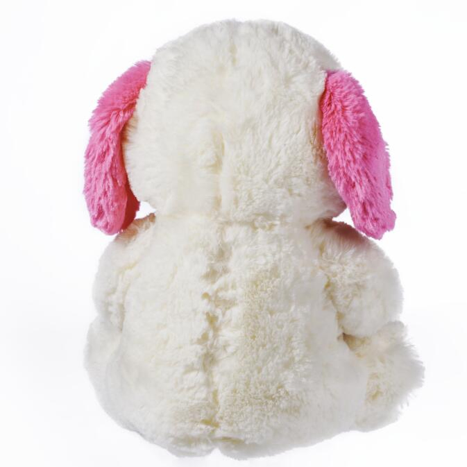Premium Quality 30cm Valentine's Day Plush Dog Toy with Custom Logo Option