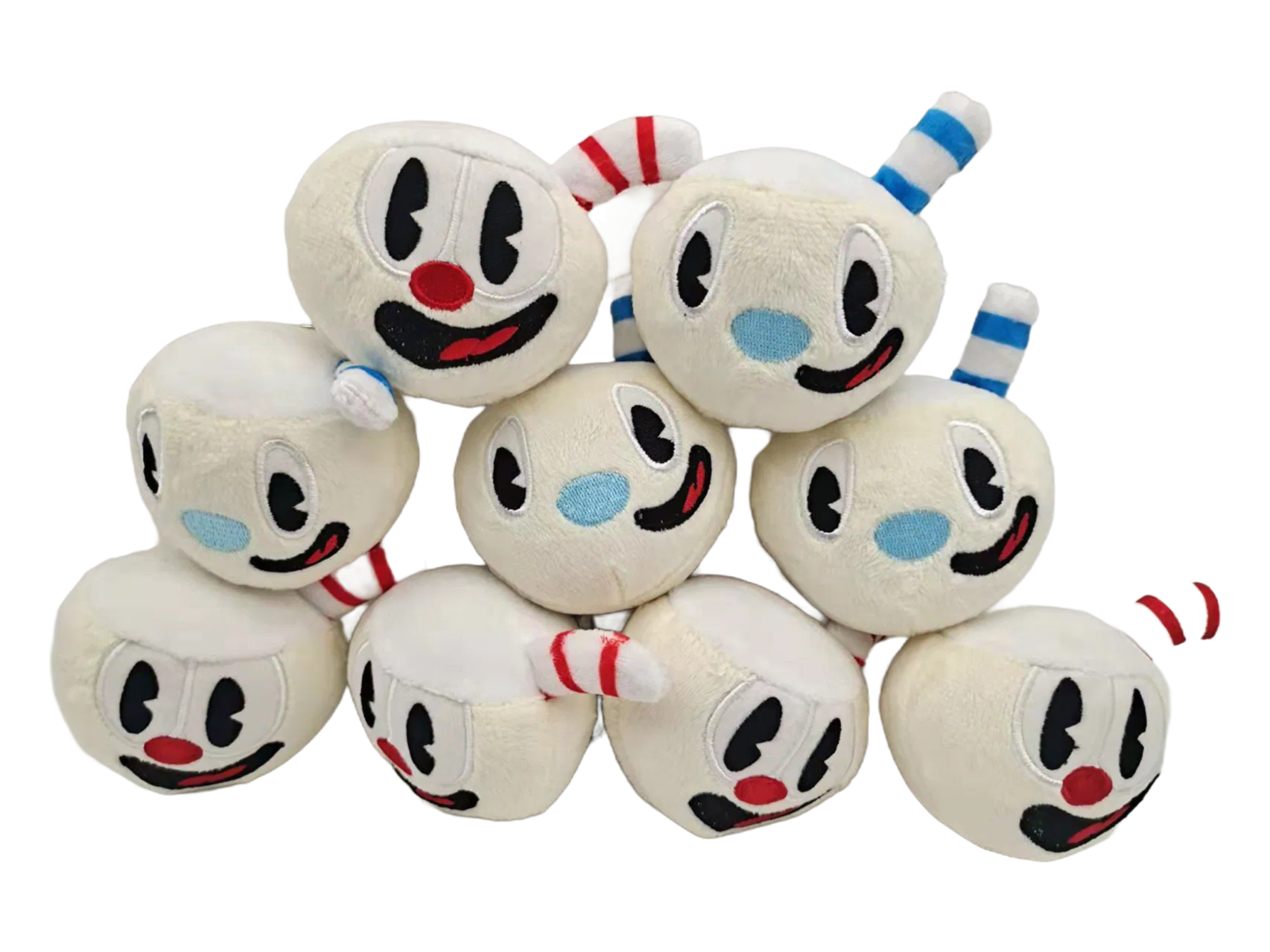 Bulk Order OEM/ODM Cute Mugman Plush Doll with High Quality Soft Fabric - 3-8 Years Age