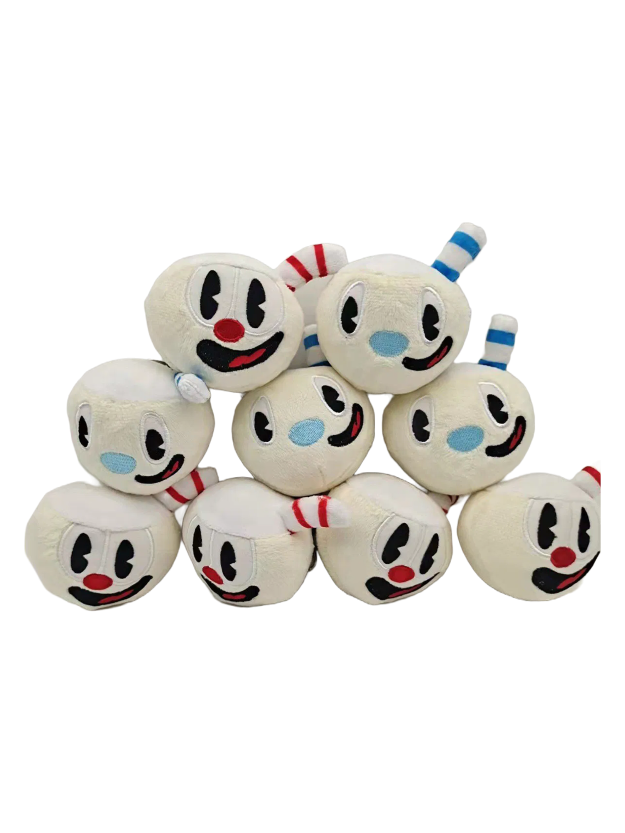 Bulk Order OEM/ODM Cute Mugman Plush Doll with High Quality Soft Fabric - 3-8 Years Age