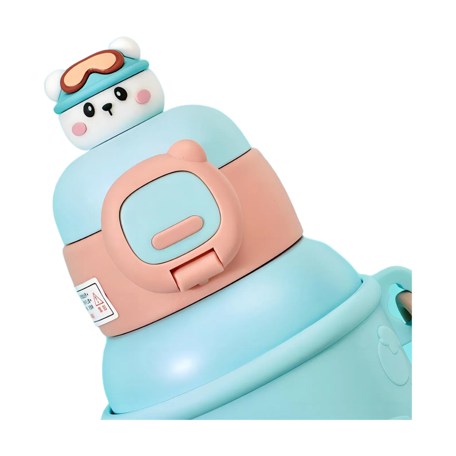 Premium 500ml Kids Thermos Stainless Steel Vacuum Flask with Straw for School and Outdoor