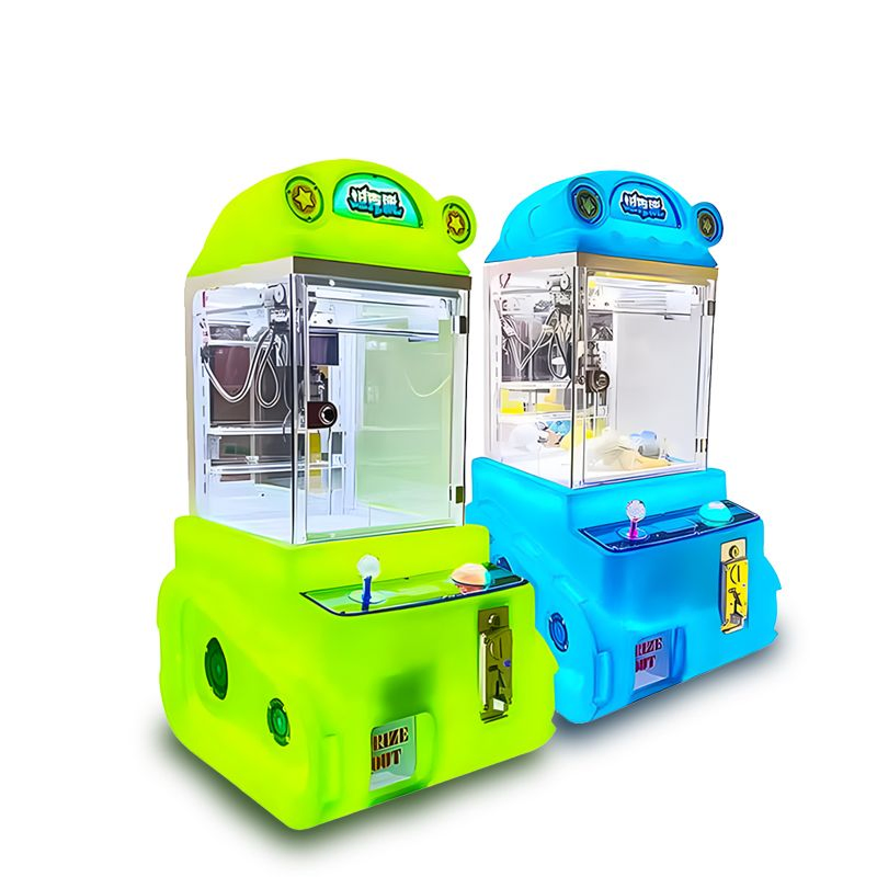 Coin Operated Mini Tank Claw Game Machine - Fun Arcade Prize Crane for Kids