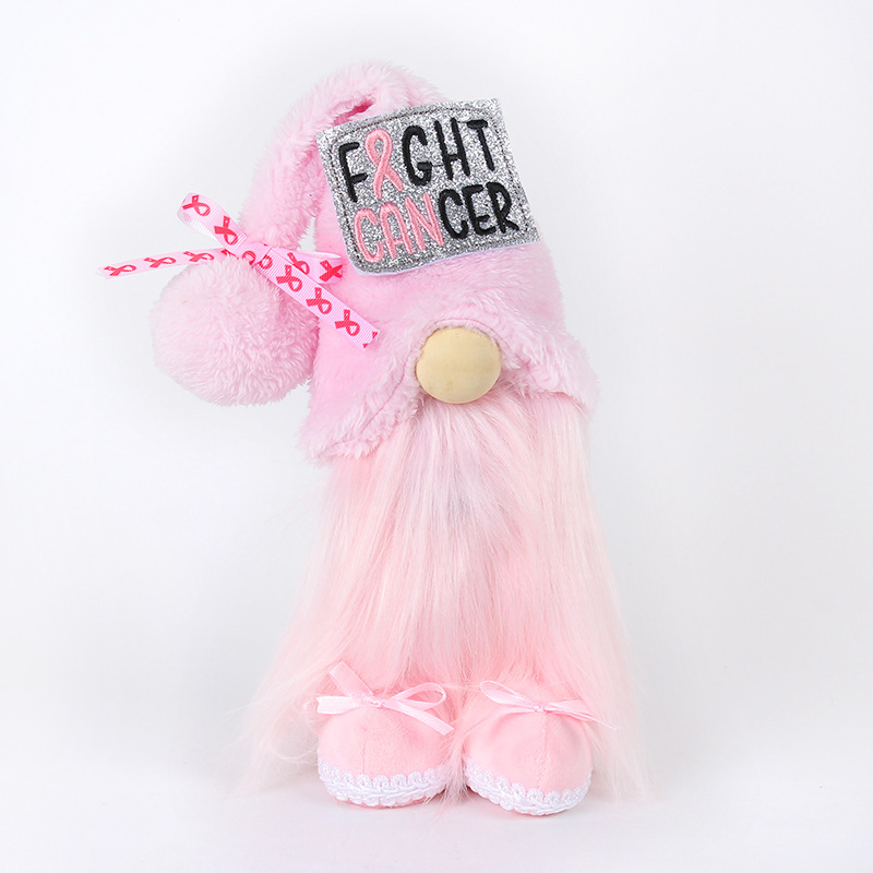 Pink Christmas Santa Claus Doll Decoration - Festive Holiday Home Decor