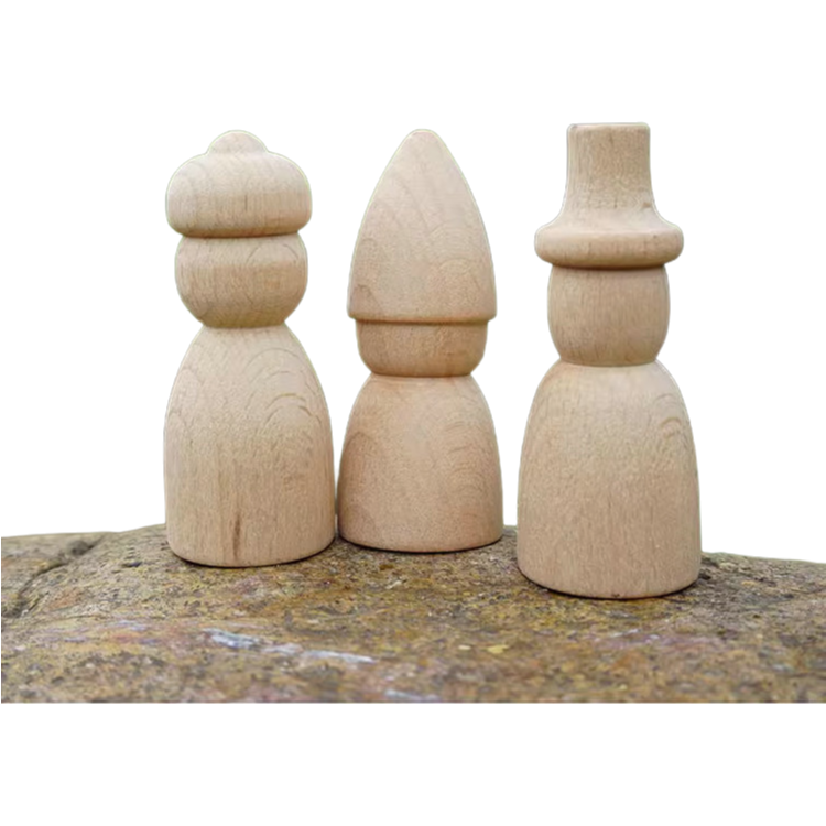 Manufacturer Price DIY Wooden Toy Dolls for 3-8 Years Old Kids - MOQ 1000 Sets