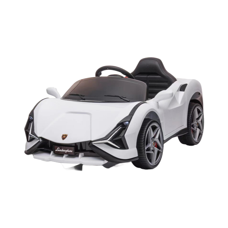 12V Remote Control Ride On Car for Kids with 2.4G Wireless Control and LED Lights