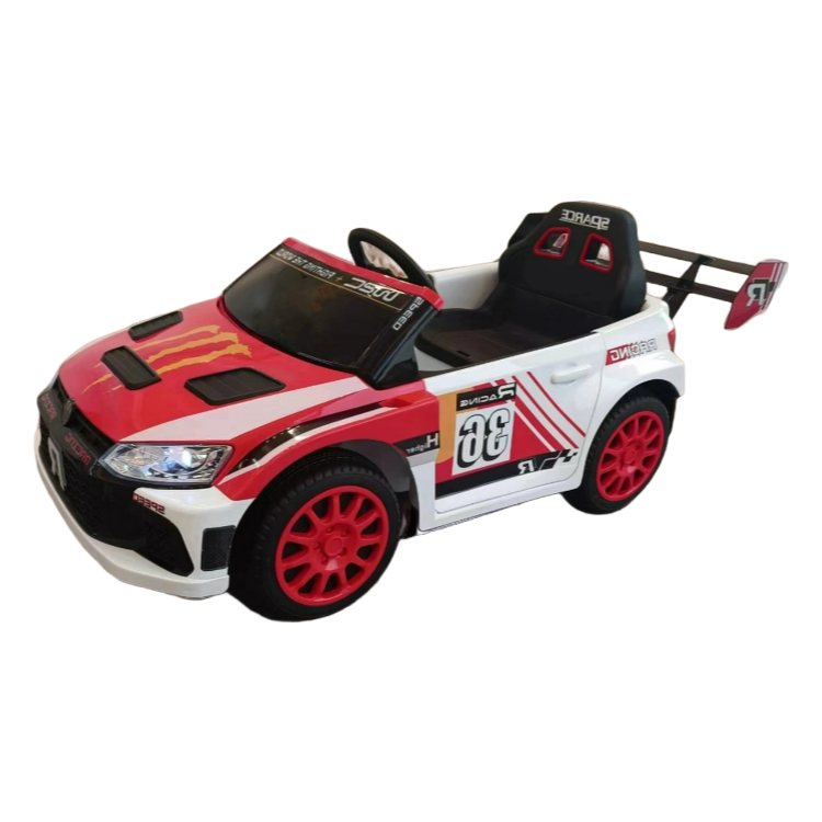 Kids Electric Ride On Car 12V with Remote Control - ZKK08 Model Racing Vehicle for Children