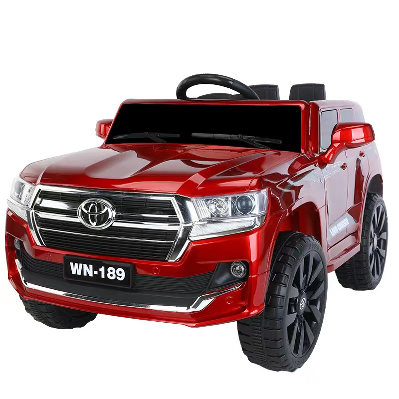 12V Kids Electric Ride On Car with Remote Control and LED Lights - Model 189