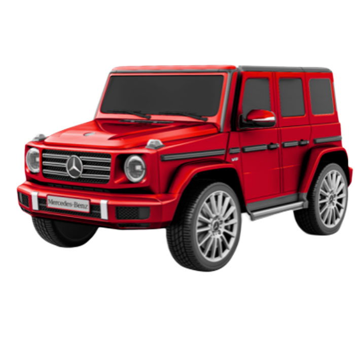 Premium Licensed Mercedes-Benz G500 Ride-On Toy Car with Suspension System - Remote Control & Electric Pedal for Kids
