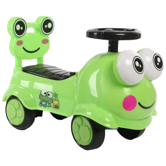 Wholesale Plastic Swing Ride-On Car for Toddlers with 4 Wheels and 66 Lbs Capacity