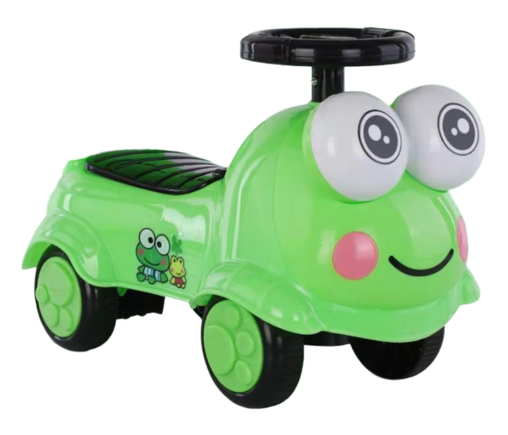 Wholesale Plastic Swing Ride-On Car for Toddlers with 4 Wheels and 66 Lbs Capacity
