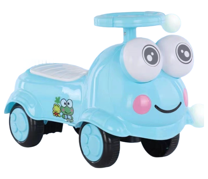 Wholesale Plastic Swing Ride-On Car for Toddlers with 4 Wheels and 66 Lbs Capacity