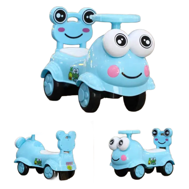 Wholesale Plastic Swing Ride-On Car for Toddlers with 4 Wheels and 66 Lbs Capacity