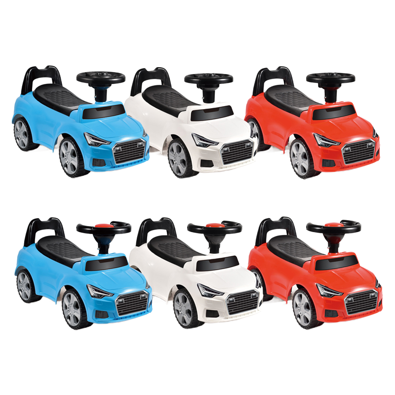 Bulk Order Children's Four Wheeler Push Cars - Durable Plastic Walker Toys for Boys & Girls