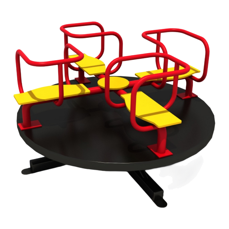 Durable Outdoor Playground Equipment Toddler Swivel Chair Spring Rider for Ages 3+