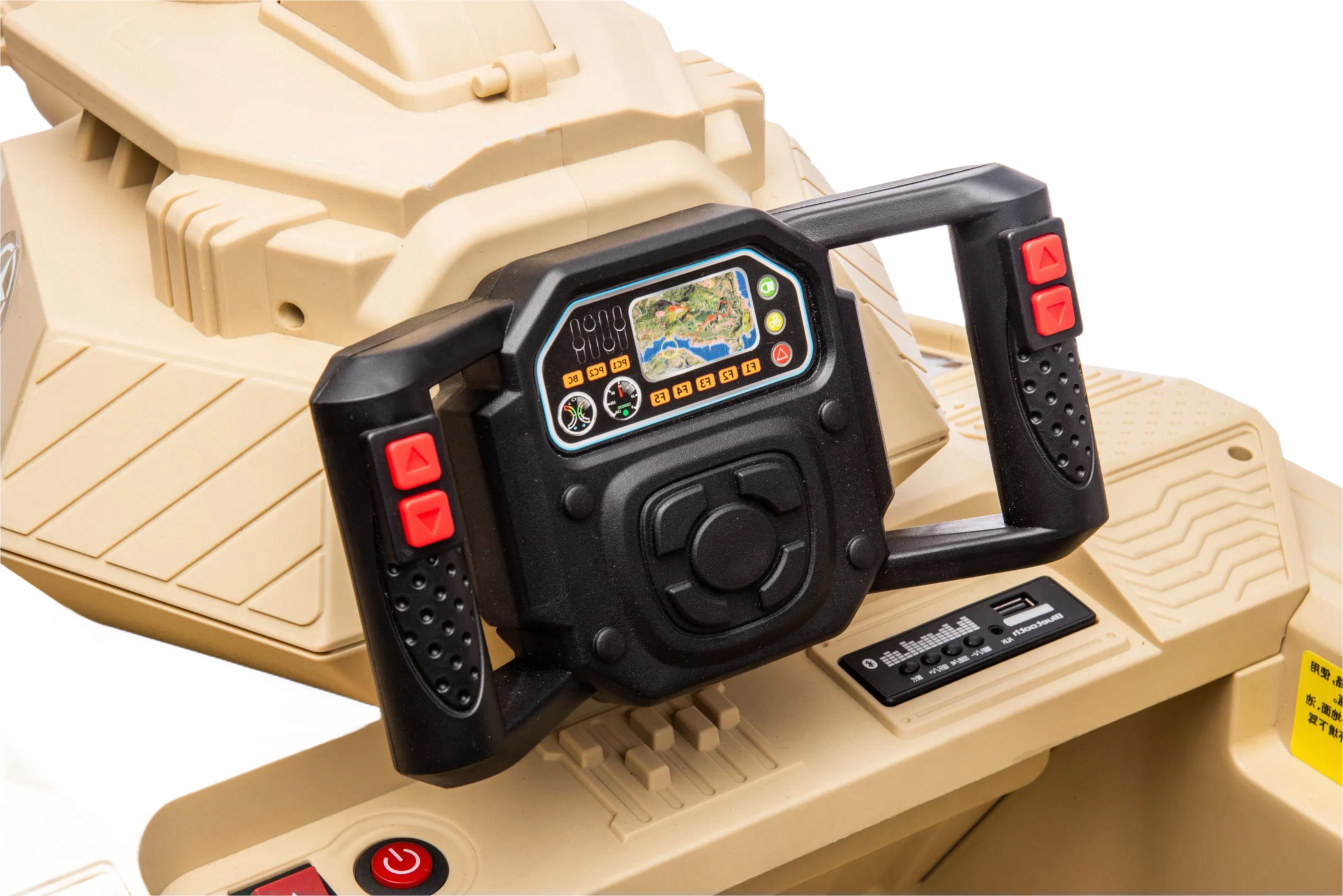 Wholesale 24V Ride On Tank Toy with Simulated Tracks and Three Speed Options for Boys & Girls