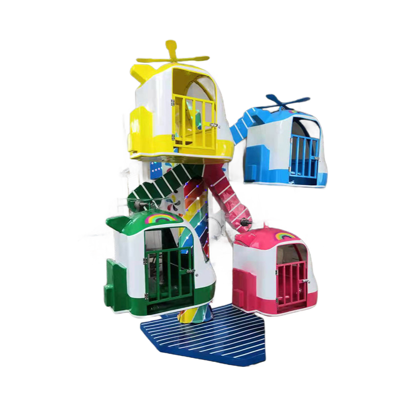 OEM Customized Fiber Glass Carnival Rides - 2.8m x 3.4m Size with 1 Year Warranty