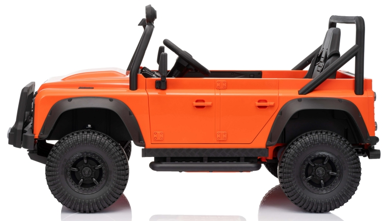 12V/24V Land Rover Defender 110 SVX Licensed Ride-On Car with 2.4G Remote Control for Kids
