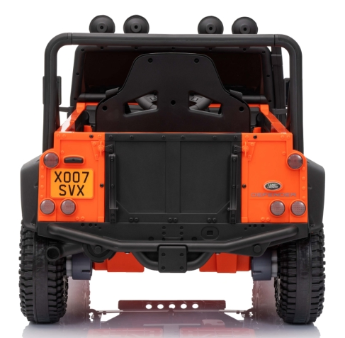 12V/24V Land Rover Defender 110 SVX Licensed Ride-On Car with 2.4G Remote Control for Kids