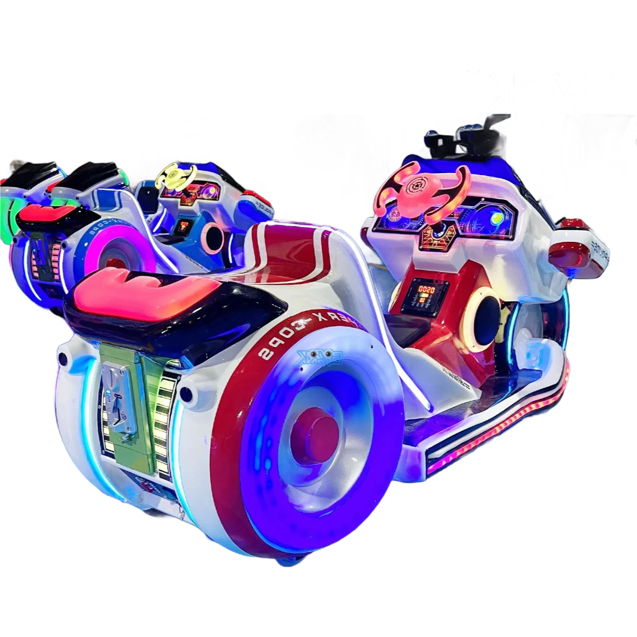 Wholesale Luminous Bumper Cars - 350W Power Fiberglass Frame Kids Ride On Toy