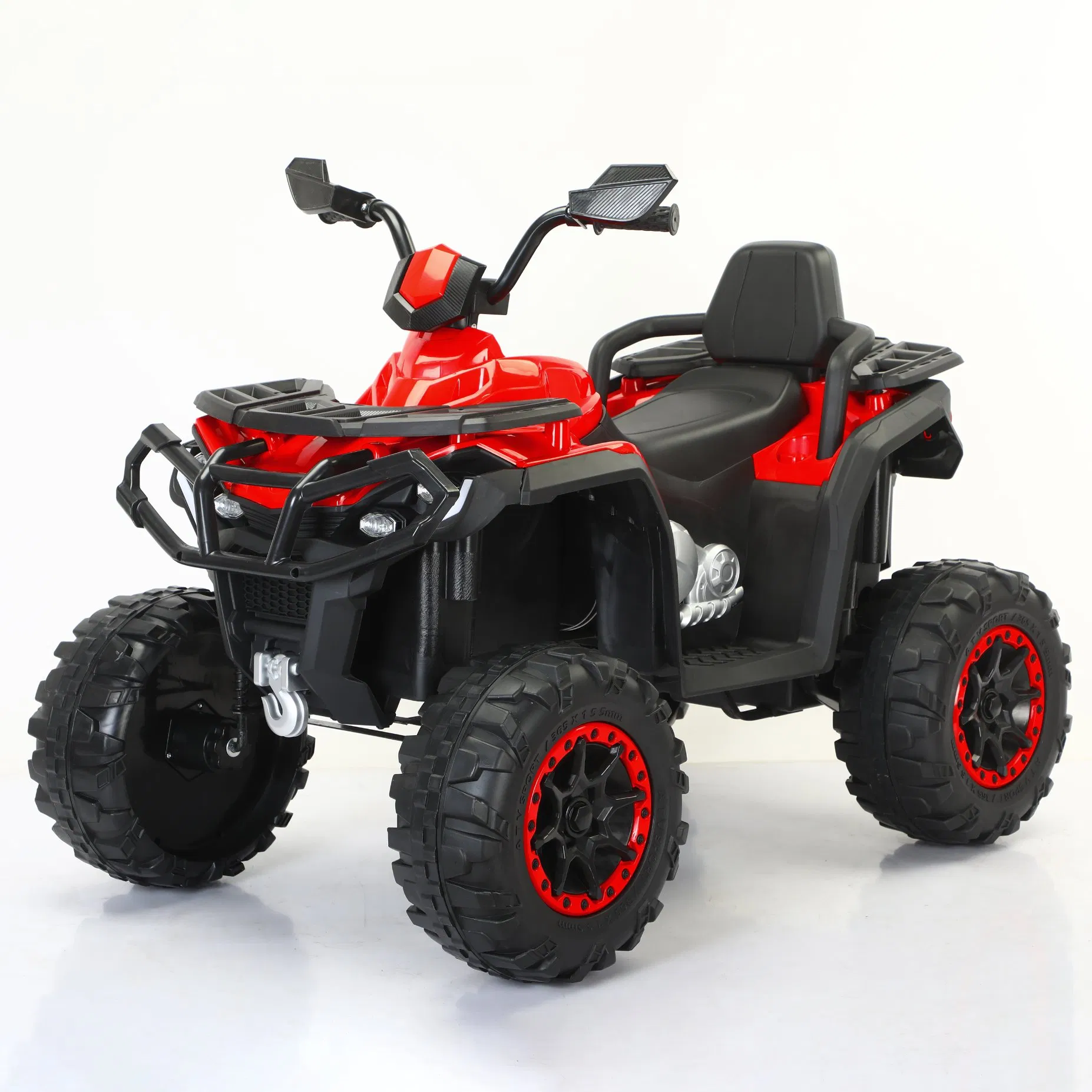 Kids Electric Quad Bike with USB Music Player and Four Wheel Suspension System
